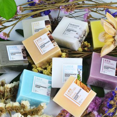 China OEM Private Label Toilet Skin Care Basic Cleansing Flowers Soap Bars Whitening Natural Kojic Acid Turmeric Handmade Soap for Women and Men for sale