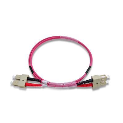 China Network LC SC Connector For Simplex/Duplex SM/MM Fiber Optic Fanout Cord Patch Cable Cable LSZH 3.0mm Jacket 2.0mm for sale