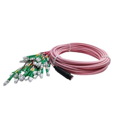 China Network Factory Price SC/UPC 3.0mm LSZH Patchcord Wholesale Multimode Erika Violet OM4 2.0mm Duplex for sale