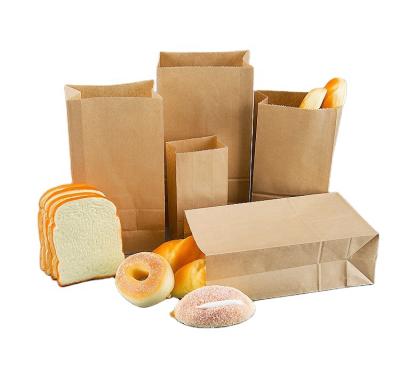 China Food Grade Custom Eco Friendly Biodegradable Kraft Paper Food Biodegradable Paper Bag For Food Caterer for sale