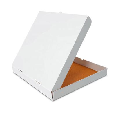 China Disposable Bottom High Quality Standardized Price And Custom Size Corrugated Pizza Boxes For Take Away for sale