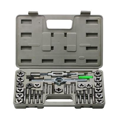 China Household Tool Kit MEIGAO111 40 Pieces Faucet Die Set 45 ts040g 3-12mm GCr15 20 Module Faucet Wrench Tool Steel Wrench GCr15 for sale