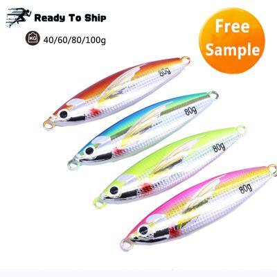 China Luminous Belly Wing Bait Sea Fishing Boat Fishing Iron Dish Lead Fish Road Bait Under HJ009 for sale