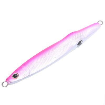 China Japanese 3d Printing Saltwater Metal Jig Sea Fishing Jig Lure Shore Casting Slow Bait Casting Lead Jig HJ010 for sale