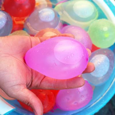 China Promotional Hot Sale 111 Water Balloons Jelly Latex Water Balloon Magic Self-Sealing 37 Price Water Balloons Game Fight Toy Small Mini For Kids for sale