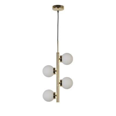 China Beautiful Modern 4 Ball Metal Pendant Lamp LED Glass Pendent Lamp For Decoration for sale