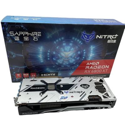 China MSI Workstation Gaming Radeon RX 6800 XT 16GB GDDR6 OC Graphics Card SAPHIR RX6800 Gaming 16G Graphics Card for sale