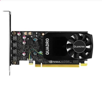 China Professional Workstation Leadtek NVIDIA Quadro P Series Graphics Graphics Card P600 2G GDDR5 (Mini DP*4) for sale