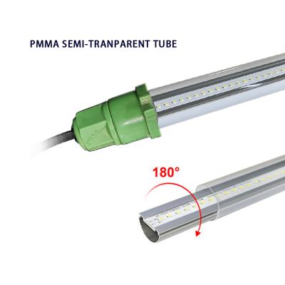 China Dimmable Flock Cage Cage Dimmable Led Broiler Waterproof IP69K Hatchery Chicken Farm Chicken Farm Tube Light Free Flashing for sale