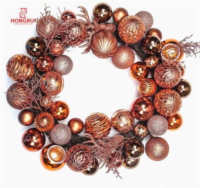 China Holiday decoration & 2021New Year Gift Party Holiday Party Wall Glitter Shatterproof Christmas Decoration Ball Garland Ornament Christmas Tree Decor for sale