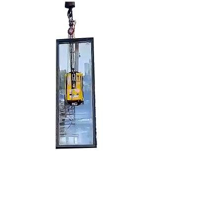 China Building Material Stores Lifting Equipment Glass Vacuum Lifter With Manual Shake And Rotate Function for sale