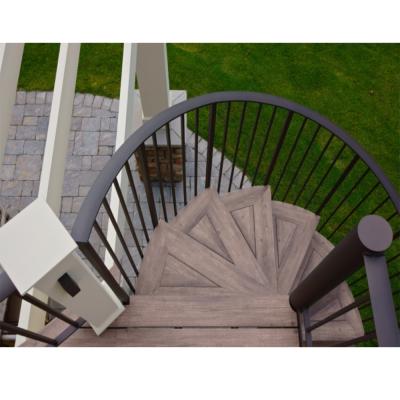 China modern outdoor steel spiral stairs/wrought iron spiral stair price/spiral staircase for sale