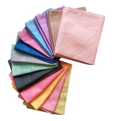 China Sustainable 40X60Cm Microfiber Towel Car Cleaning Cloths Microfiber Towel 3 Pack Kitchen Tea Towel for sale