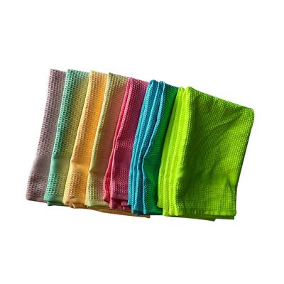 China Sustainable CarCare Microfiber Towel Car Wash Polish Clean Cloths, 6 Pcs for sale