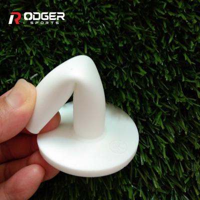 China Wholsale High Quality Golf Tees White Rubber Golf Tee With Good Bulk Of Hardness And Durability for sale