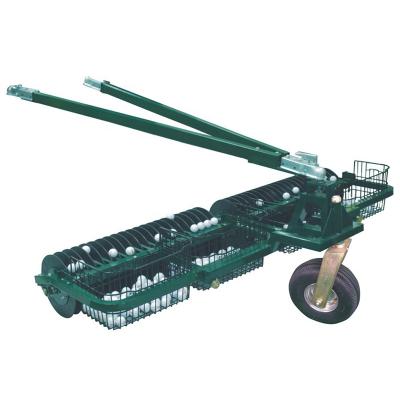 China Golf Driving Range Golf Ball Collection Golf Course Equipment Golf String Picker Two Piece Chain Ball Pick Up Machine for sale