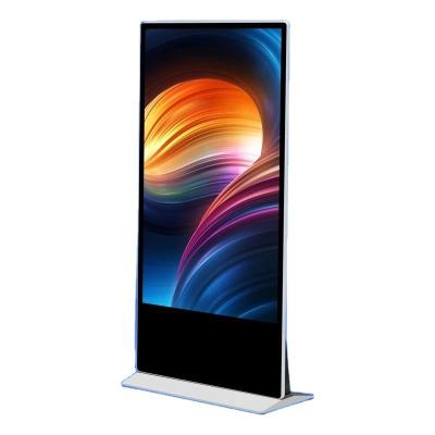 China Stand alone 98 inch tall totem height full HD digital signage and displays for sale