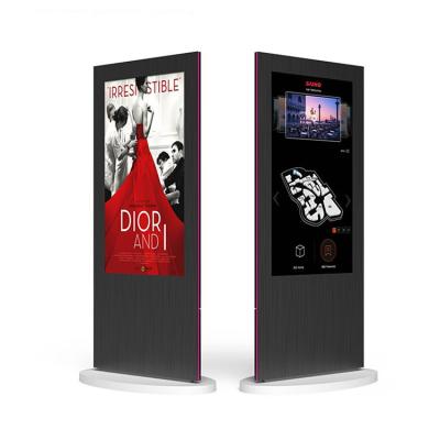 China Stand Alone PI1032 Different Sizes Bus Interactive Touch Advertising Display Digital Signage Totem for sale