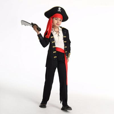 China Manufacturer Supply Halloween Kids Cool Pirate Costume for sale