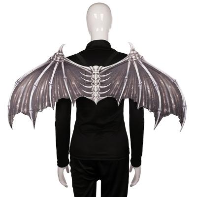 China Manufacturer Supply Halloween Adult Classic Nonwoven Textiles Bone Wings for sale