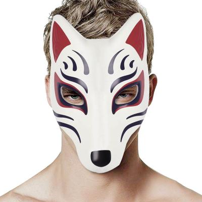 China Cozy Maker Supply Halloween Fox Half Face Mask for sale