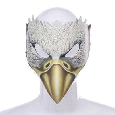 China Manufacturer Supply Halloween Eagle Half Face Mask Masquerade Mask for sale