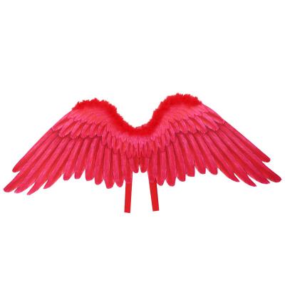 China Manufacturer Classic Supply Valentine's Day Red Angel Wings for sale