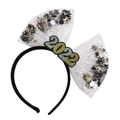 China Festival Decoration Maker Supply New Years Day Bowknot Headband for sale