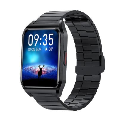 China Online MP3 Playback Smart Watch For Man Low Power Consume Heart Rate Sleep Monitoring Payment Body Temperature H60 Band Smartwatch for sale