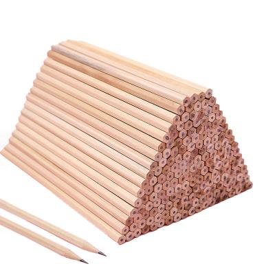 China Office & Raw Wooden School Pencil Weizhuang Standard Pencils School Office Supplier Children Handwritings Natural HB Hexagonal Pencil for sale