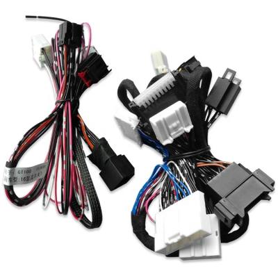 China Automotive Jst Molex OEM Odm Customer Electrical Wiring 730 12V Gcv01 Smart Wiring JCB One-Click Window Wire Harness for sale