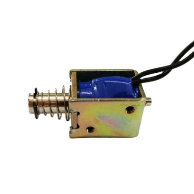 China Gelijkstroom 12V 24V strijkt 4mm Micro- Lineaire Duwtype Solenoïde Te koop