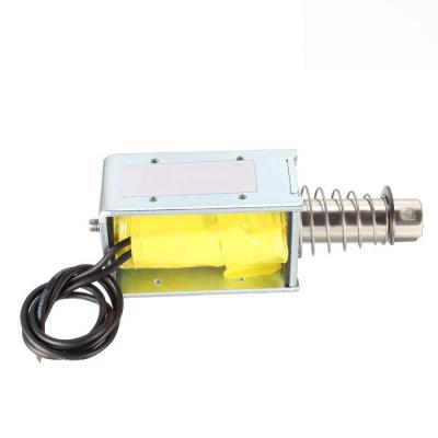 China Offener Rahmen-lineare Bewegungs-Gegentakt-Solenoid-Elektromagnet DC12V 24V zu verkaufen