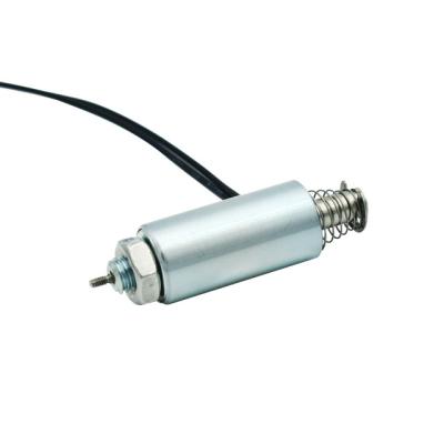 China 10mm Anschlag-Miniaturröhrengegentakt-Solenoid zu verkaufen