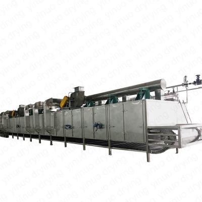 China Medicine Processing DW Model Continuous Junk Food Conveyor Mesh Belt Dryer for sale