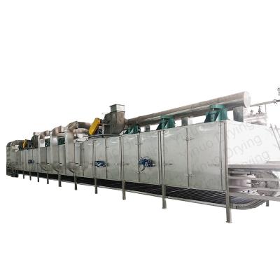 China Medicine Processing DW Multi-Layer Food Conveyor Mesh Belt Dryer Industrial Three Model Continuous For Drying Wood Chips And Sawdust And Wood Pellet for sale