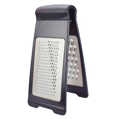 China Viable new manufacturer double-sided grater melon grater stainless steel grater kitchen vegetable instrument for sale