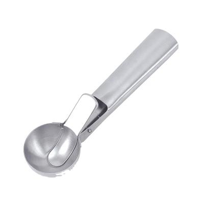 China New Viable Stainless Steel Ice Cream Scoop Food Ball Scoop Fruit Ice Cream Scoop Kitchen Tools for sale