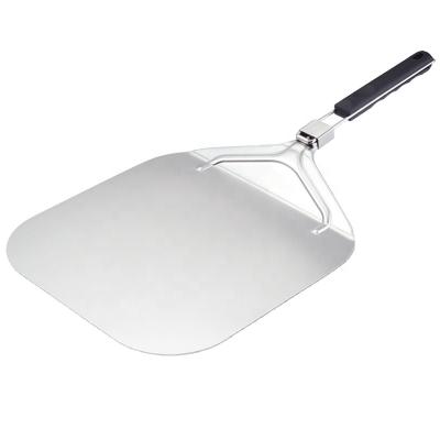 China Kitchen disposable cake shovel pizza shovel aluminum alloy new shovel transfer pizza shovel baking safe tool for sale