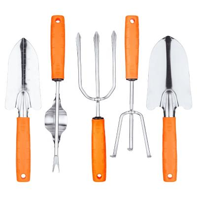 China New Modern Spot Stainless Steel Garden Tool Kit Shovel Root Harvester Weeder Garden Flower Planting Instrument for sale