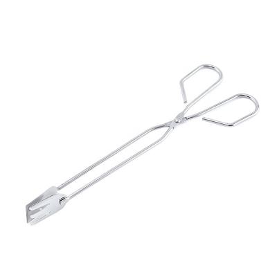 China Easily Cleaned Manufacturer's Stain Stainless Steel Wire BBQ Food Clip BBQ Carbon Clip Food Clip Universal Kitchen Tools for sale