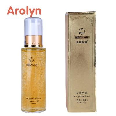 China Bio Anti Aging - Golden Chinese Herbs Moisturizing Nourishing Wrinkle Smoothing Toner 24k Gold Essence for sale