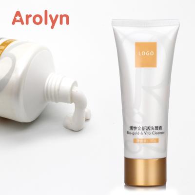 China 2019 Best Pure Acne Treatment 24k Solid Gold Aloe Vera Acne Sale Face Wash Facial Skin Care for sale