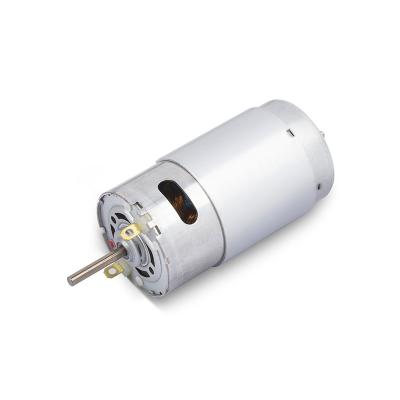 China Venting Type 3/5 Slots Armature RS-590/595 12v 24v DC Electric Motor For Bicycle for sale