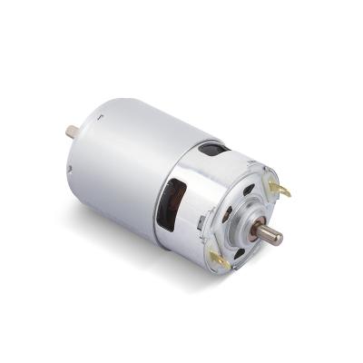 China 12v high speed drip-proof motor double shaft micro dc gear motor shenzhen company for sale