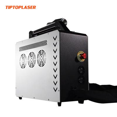 China Stainless Steel Fiber Metal Rust Cleaning Machine Metal Derusting Laser Remover Clean Metal Cleaning Laser 100W 200W 50W for sale