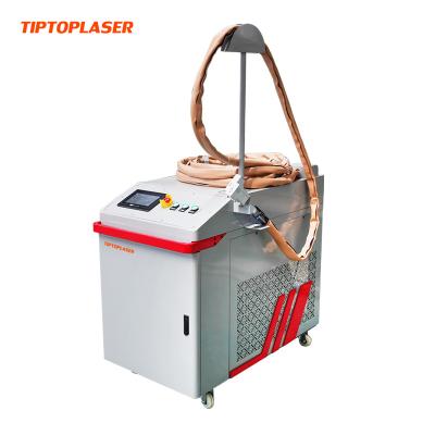 China New In 2023 Handheld Fiber Laser Accurate Cleaning 1000w Continuous Cleaning Machine Remove Surface Dirt And Paint Oxide Metal Rust Steel for sale