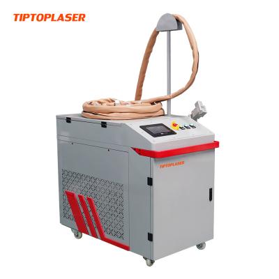 China Jinan factory professional precise cleaning supplier for remove rust paint and metal cleaning machine of 1000w fiber laser continuous cleaning for sale