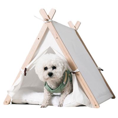 China New Sustainable Portable Luxury Foldable Pet Carrier Tent Hot Pet House for sale