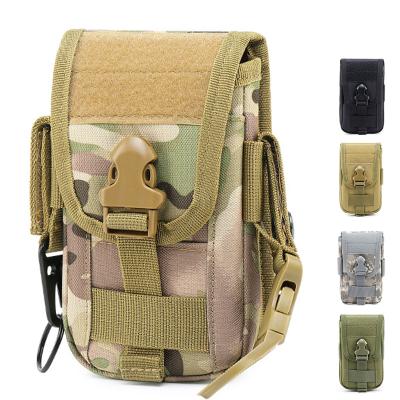 China FLYFIT Custom Wholesale Multifunctional Waist Phone Pouch EDC Molle Tactical Pouch for sale